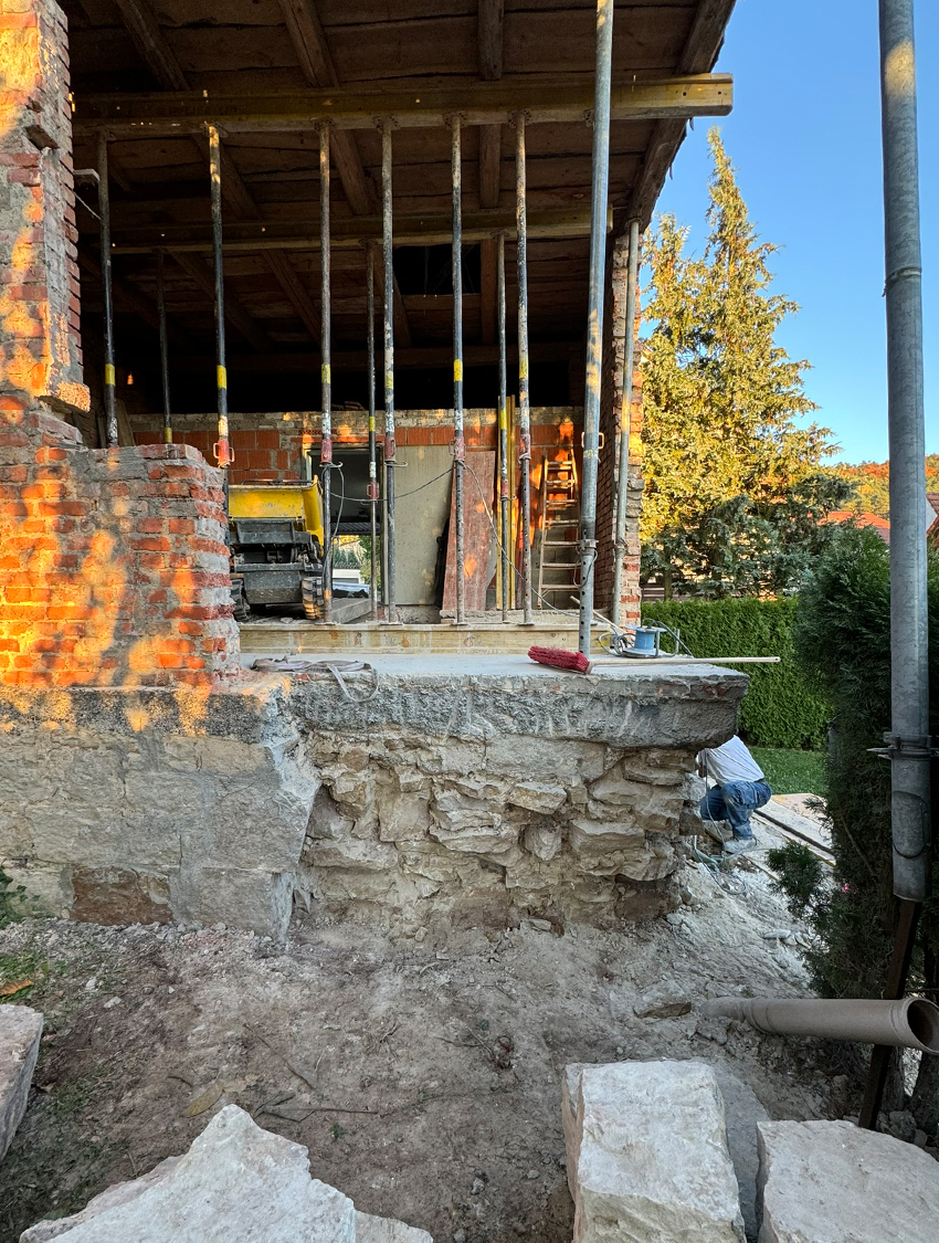 Sanierung und Umbau eines Hauses